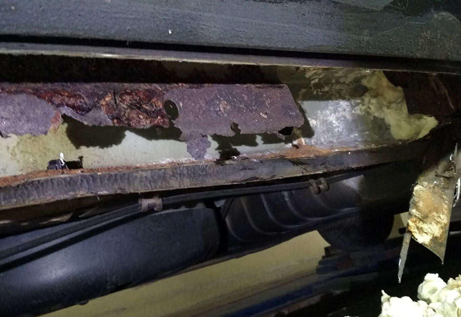 ремонт порогов Chrysler