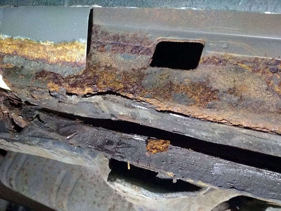 коррозия порогов